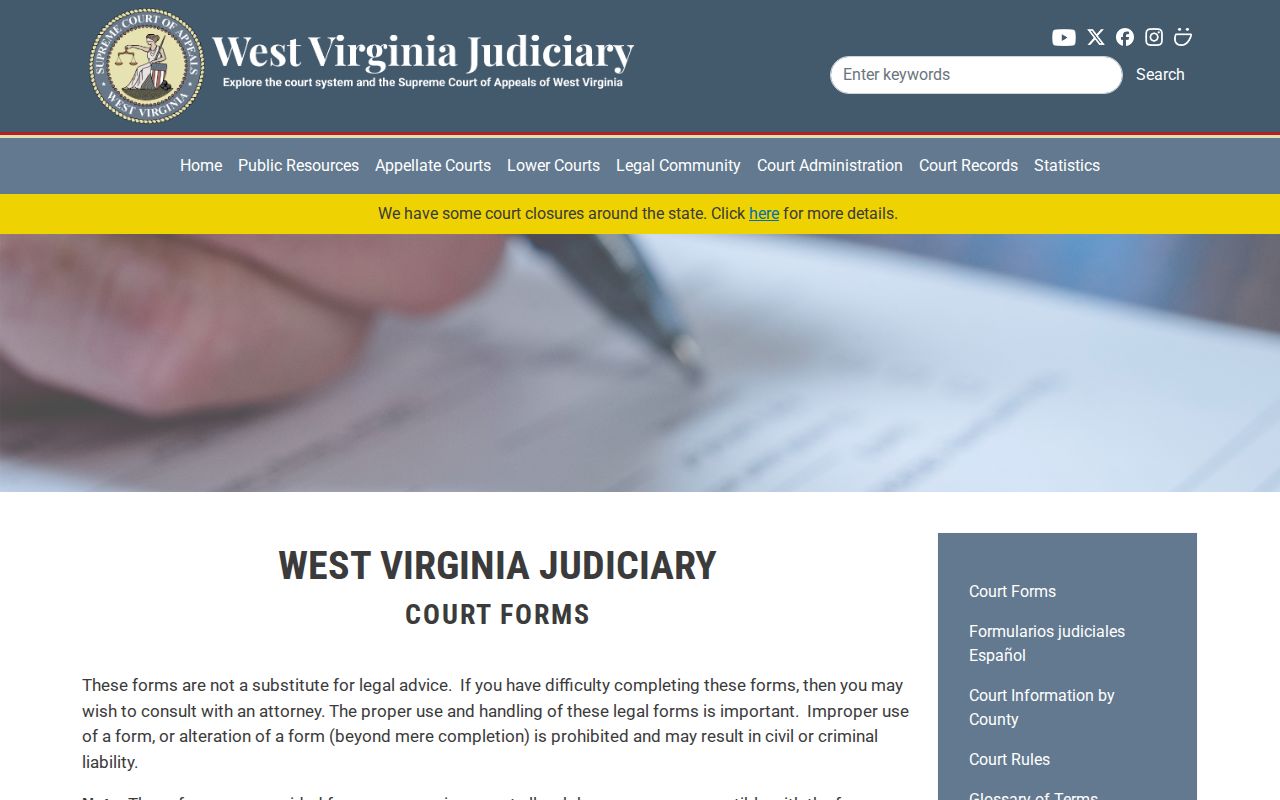 Marion County criminal records Judiciary expungement forms