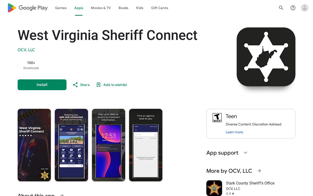 West Virginia Sheriff Connect source relevant to Mannington criminal records